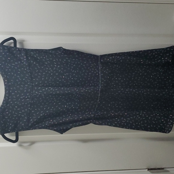 Heart Print Tunic Tie-Waist Top XL - Picture 7 of 7